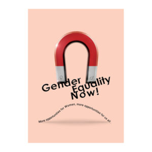 طراحی پوستر برگزیده در فستیوال جهانی با موضوع تساوی جنسیت -پاریس- فرانسه