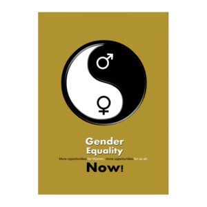 طراحی پوستر برگزیده در فستیوال جهانی با موضوع تساوی جنسیت -پاریس- فرانسه2